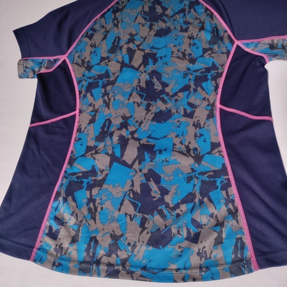 Polaris Women Large Short Sleeve Shirt Multicolor - Picture 15 of 16